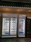 500L Glass Door Supermarket Upright Display Freezer