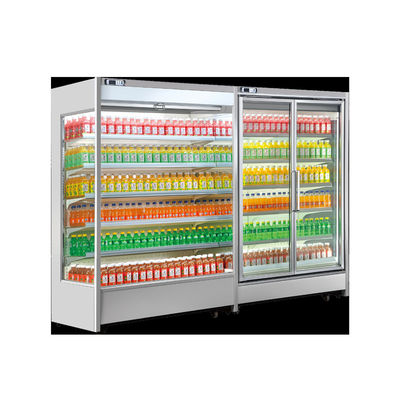 Luftschleier Multideck-Anzeigen-Kühlschrank des Getränk1000l