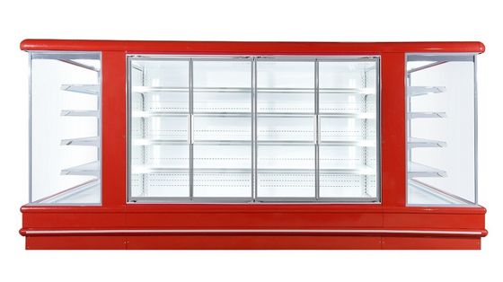 Gekühlter offener Kühler vertikaler Supermarkt Multideck